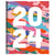2024 Super Cali Camo Large Monthly Planner