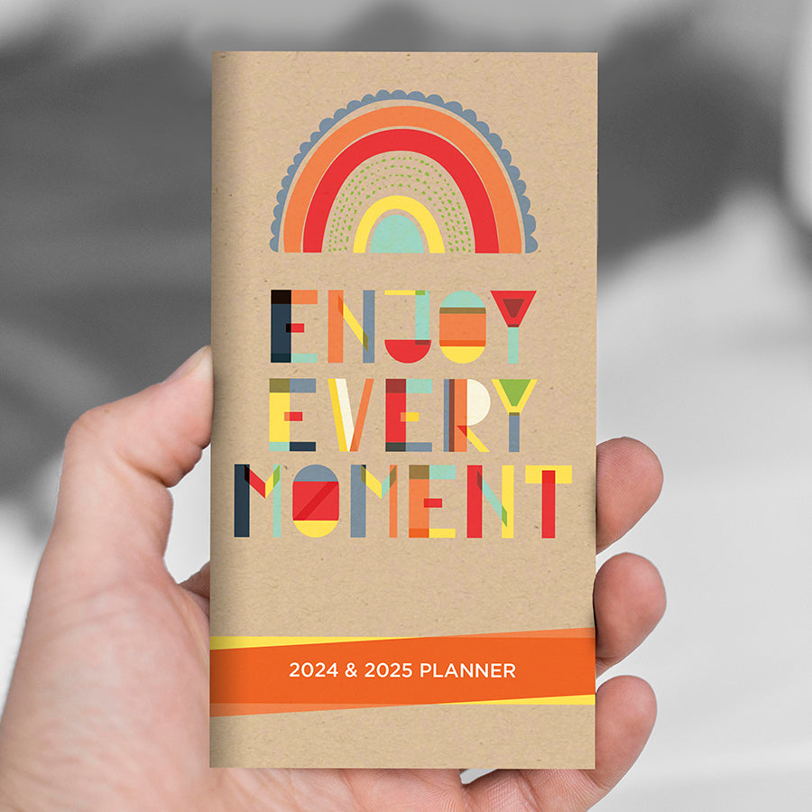 2024-2025 Enjoy Every Moment Small Monthly Pocket Planner
