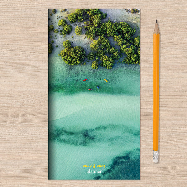 2024-2025 Lagoon View Small Monthly Pocket Planner