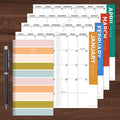 2024-2025 Preppy Pastel Small Monthly Pocket Planner