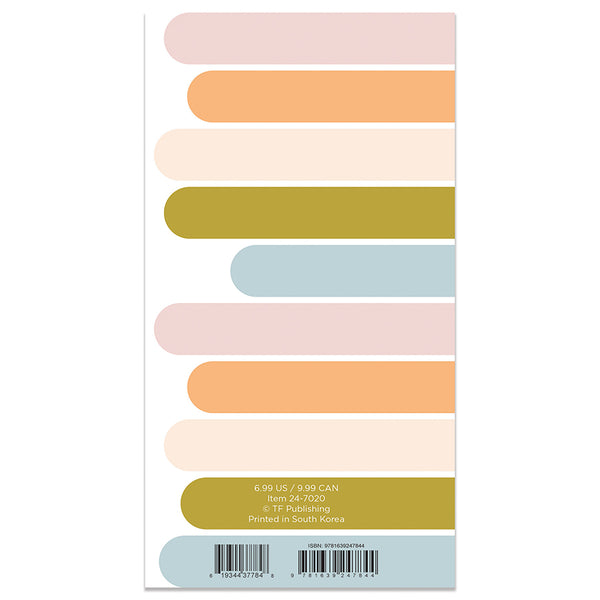 2024-2025 Preppy Pastel Small Monthly Pocket Planner