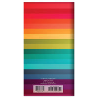 2024-2025 Rainbow Stripe Small Monthly Pocket Planner