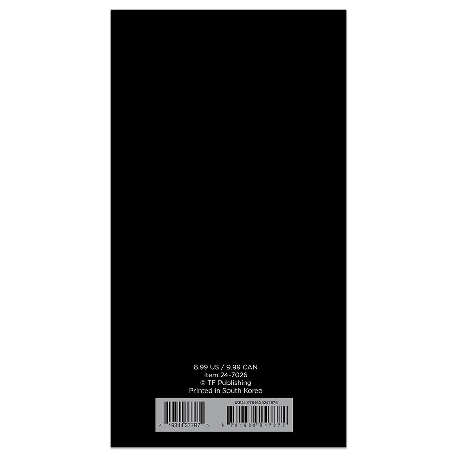 2024-2025 Simple Black Small Monthly Pocket Planner-10