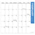 2024-2025 Sketchy Lines Small Monthly Pocket Planner