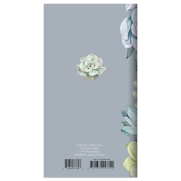 2024-2025 Succulent Small Monthly Pocket Planner