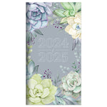 2024-2025 Succulent Small Monthly Pocket Planner
