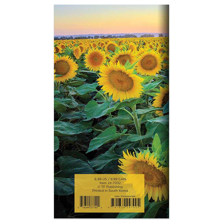 20242025 Sunflower Small Monthly Pocket Planner TF Publishing