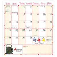 2024-2025 Susan Branch Small Monthly Pocket Planner