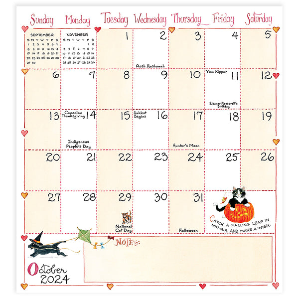 2024-2025 Susan Branch Small Monthly Pocket Planner