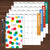 2024-2025 Vivid Dots Small Monthly Pocket Planner