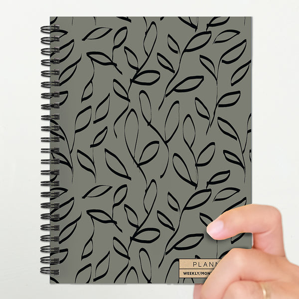 2024 Leaflet Medium Weekly Monthly Planner