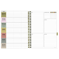 2024 Colors of the Season Medium Weekly Monthly Planner