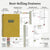 2024 Golden Foliage Medium Weekly Monthly Planner