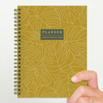 2024 Golden Foliage Medium Weekly Monthly Planner
