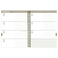 2024 Stone & Marble Medium Weekly Monthly Planner