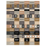 2024 Stone & Marble Medium Weekly Monthly Planner