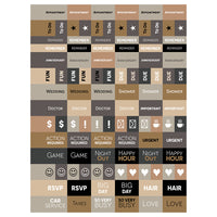 2024 Stone & Marble Medium Weekly Monthly Planner