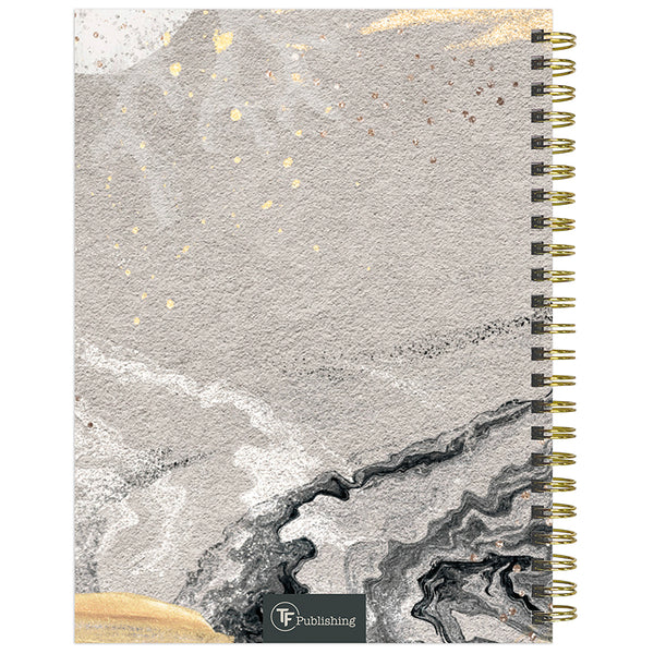 2024 Stone & Marble Medium Weekly Monthly Planner