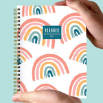 2024 Fresh Rainbow Medium Weekly Monthly Planner