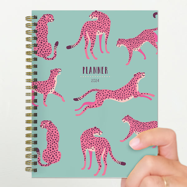 2024 Pink Panther Medium Weekly Monthly Planner