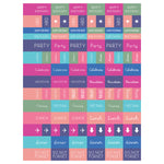 2024 Preppy in Pink Medium Weekly Monthly Planner
