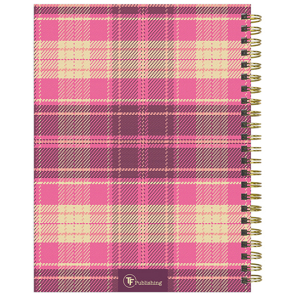 2024 Preppy in Pink Medium Weekly Monthly Planner