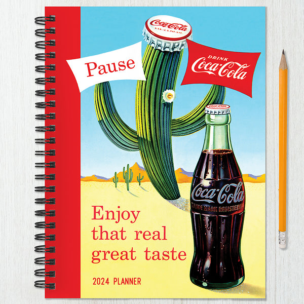 2024 Coke Medium Weekly Monthly Planner