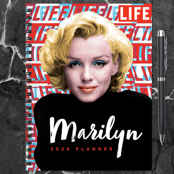2024 Marilyn Monroe Medium Weekly Monthly Planner