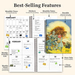 2024 Wizard of Oz Medium Weekly Monthly Planner