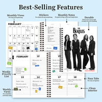 2024 The Beatles Medium Weekly Monthly Planner