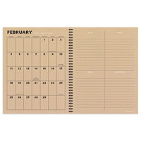 2024 Book Bound Large Weekly Monthly Planner