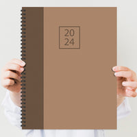 2024 Book Bound Large Weekly Monthly Planner