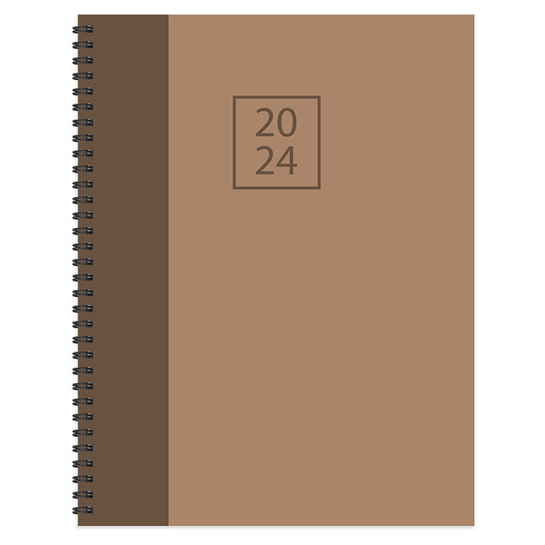 2024 Book Bound Large Weekly Monthly Planner