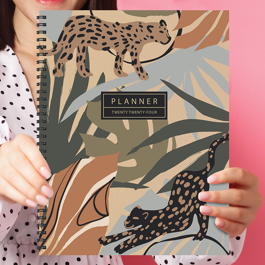 2024 In the Jungle Large Weekly Monthly Planner-1