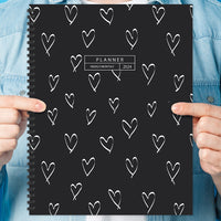 2024 Lovely Large Weekly Monthly Planner