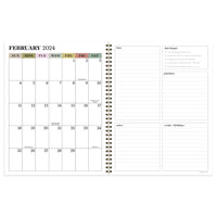 2024 New Year Large Weekly Monthly Planner