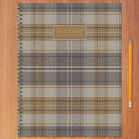 2024 Hunter's Lodge Plaid Large Weekly Monthly Planner