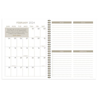 2024 Pretty Woman Polka Dot Large Weekly Monthly Planner
