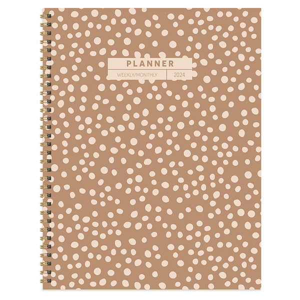 2024 Pretty Woman Polka Dot Large Weekly Monthly Planner