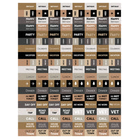 2024 Tranquil Floral Large Weekly Monthly Planner