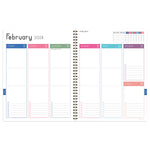 2024 All the Flowers Large Weekly Monthly Planner
