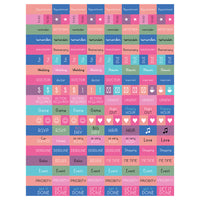 2024 All the Flowers Large Weekly Monthly Planner