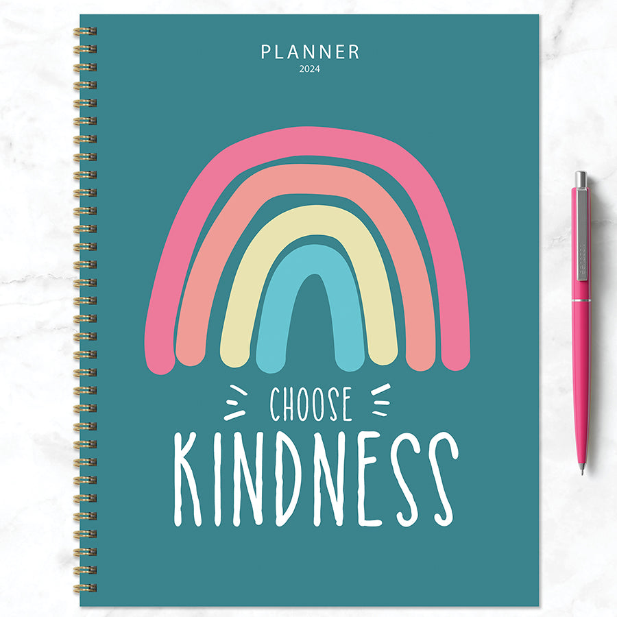 2024 Choose Kindness Large Weekly Monthly Planner-1