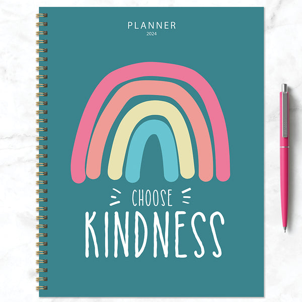 2024 Choose Kindness Large Weekly Monthly Planner