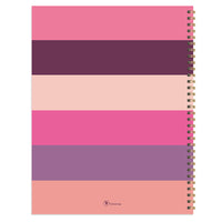 2024 Pink Plum Blush & Petal Large Weekly Monthly Planner