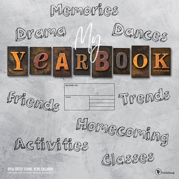 School Year 2023-2024 - Scrapbook Page Title Sticker