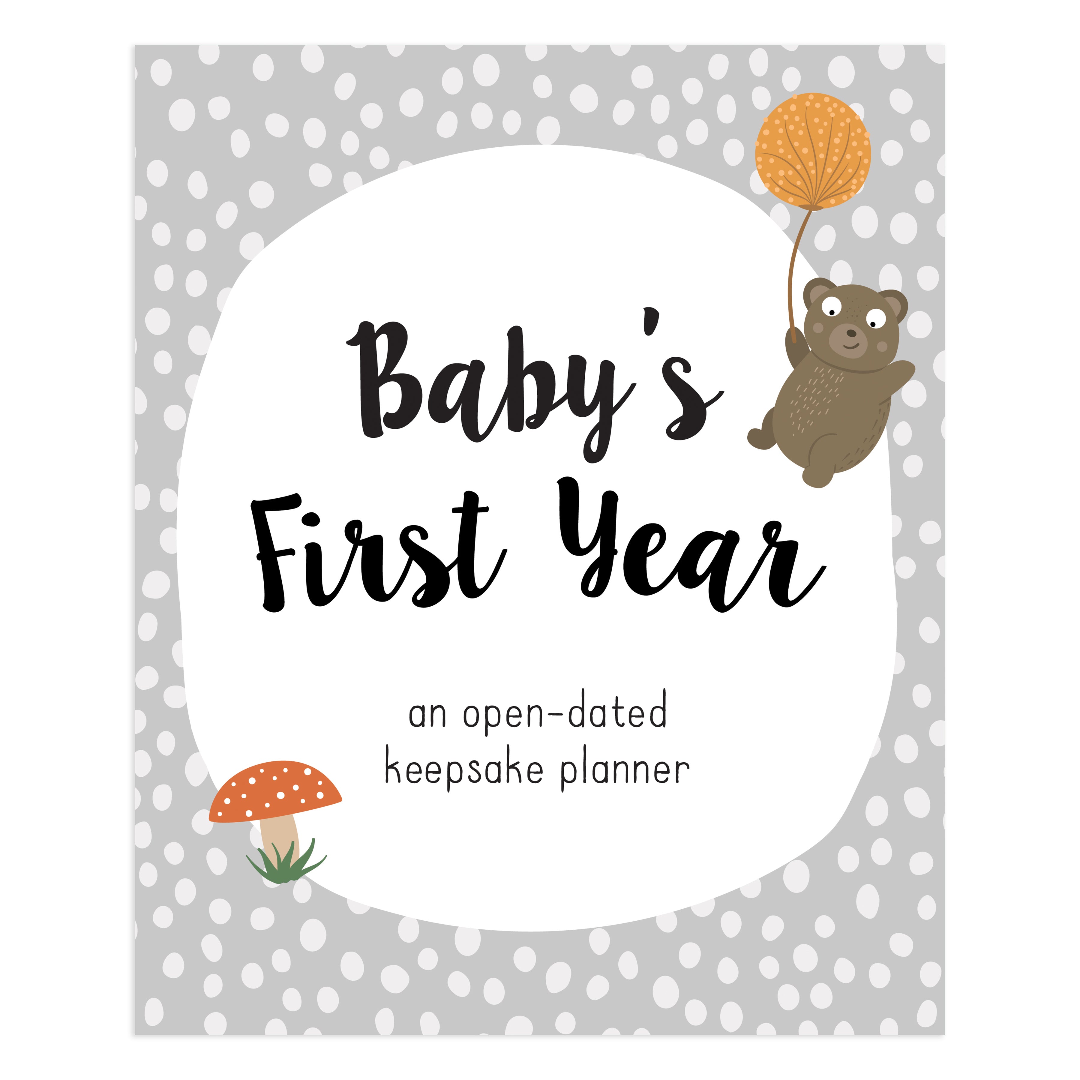 Baby's First Year Planner - 0