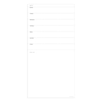 Undated 12" x 12" Dry Erase Wall Calendar