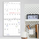 Undated 12" x 12" Dry Erase Wall Calendar-2