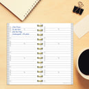 Gray Spiral Address Book-3